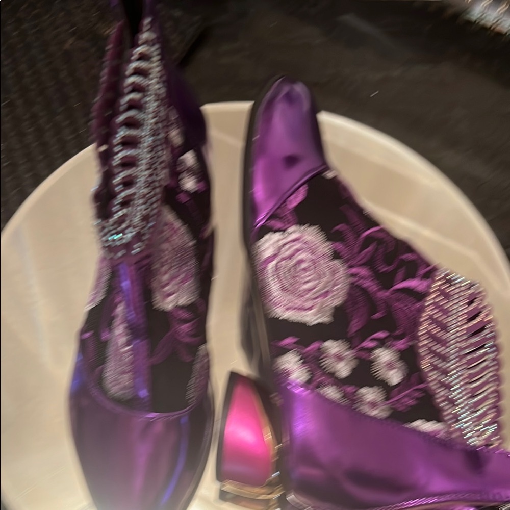 Elegant Purple Women's Shoes
